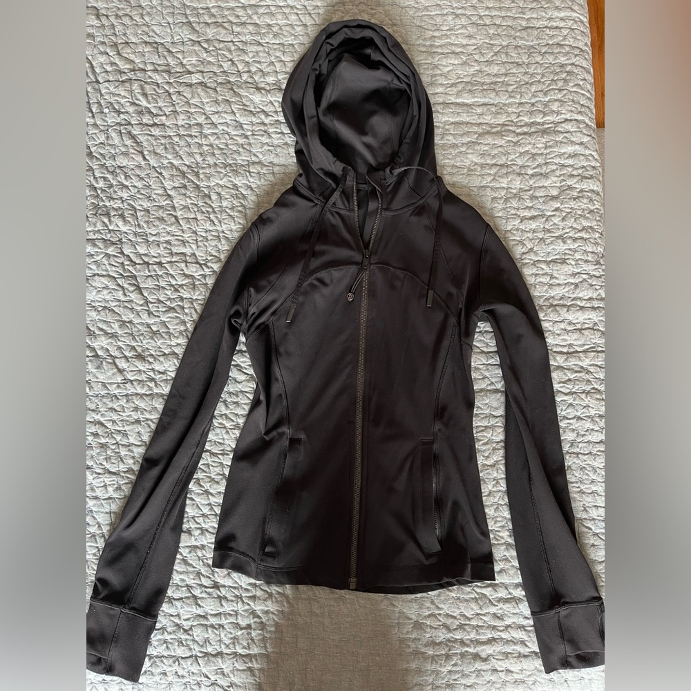 lululemon athletica Black Performance Jacket with High Collar